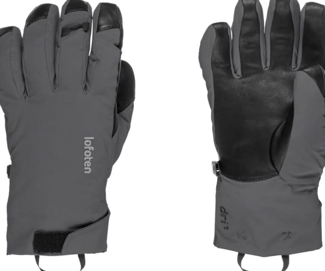 Norrøna Lofoten Dri1 Primaloft170 Short Gloves Phantom