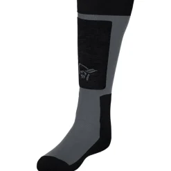 Norrøna Lofoten Mid Merinoull Long Socks Caviar Black/iron Gate