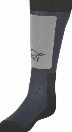 Norrøna Lofoten Mid Weight Merino Socks Long Cool Black
