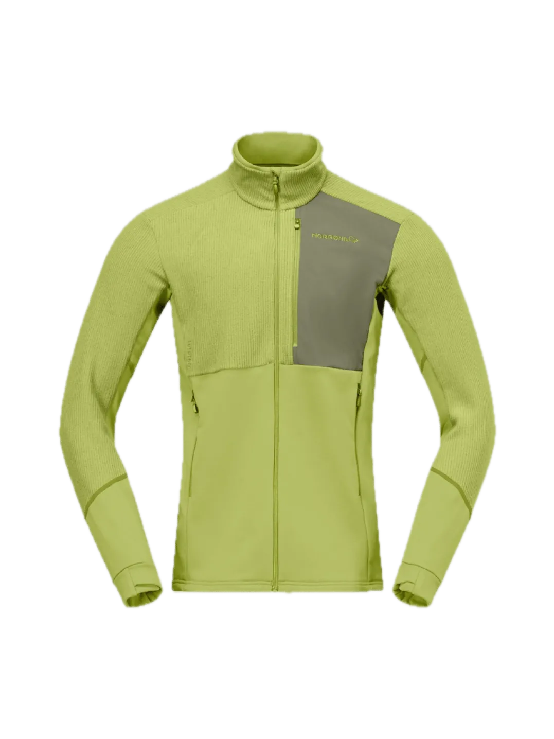 Norrøna Lofoten Warm2 Jacket M'S Dark Citron/deep Lichen Green