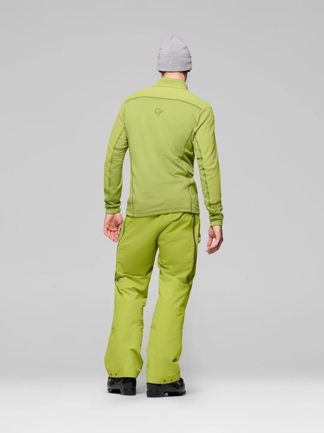 Norrøna Lofoten Warm2 Jacket M'S Dark Citron/deep Lichen Green