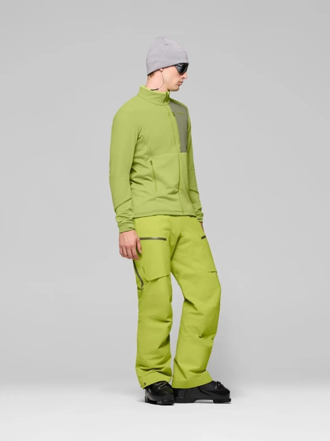 Norrøna Lofoten Warm2 Jacket M'S Dark Citron/deep Lichen Green