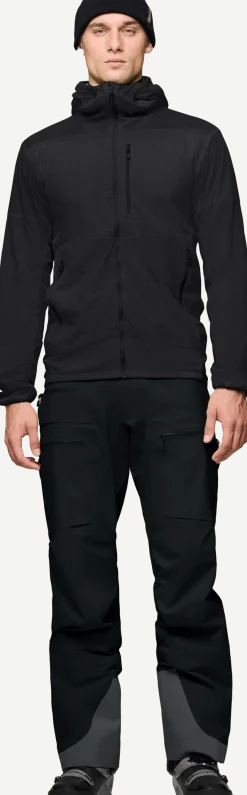 Norrøna Lyngen Thermo100 active Zip Hood M'S Caviar Black
