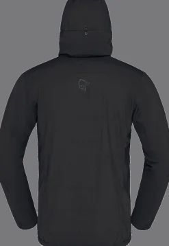 Norrøna Lyngen Thermo100 active Zip Hood M'S Caviar Black