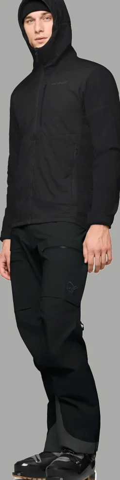 Norrøna Lyngen Thermo100 active Zip Hood M'S Caviar Black