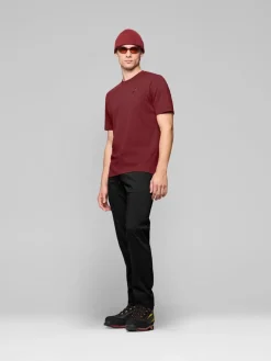 Norrøna Men's /29 Cotton Activity Embroidery T-Shirt Port