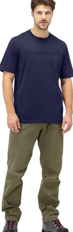 Norrøna Men's /29 Cotton Norrøna Viking T-Shirt Indigo Night