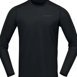 Norrøna Men's Falketind EqualiserUll Long Sleeve Caviar Black