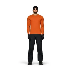Norrøna Men's Falketind EqualiserUll Long Sleeve Gold Flame