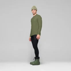 Norrøna Men's Falketind EqualiserUll Long Sleeve Deep Lichen Green