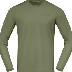 Norrøna Men's Falketind EqualiserUll Long Sleeve Deep Lichen Green