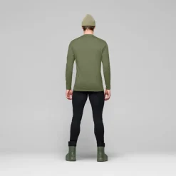 Norrøna Men's Falketind EqualiserUll Long Sleeve Deep Lichen Green