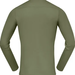 Norrøna Men's Falketind EqualiserUll Long Sleeve Deep Lichen Green