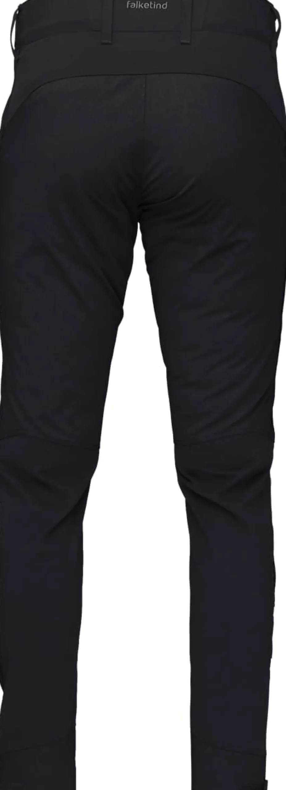 Norrøna Men's Falketind Flex1 Heavy Duty Pants Caviar/Zip Grey