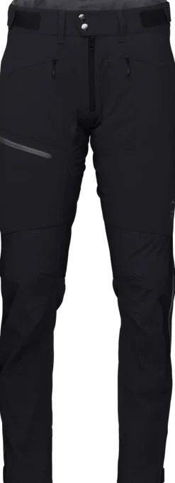 Norrøna Men's Falketind Flex1 Heavy Duty Pants Caviar/Zip Grey