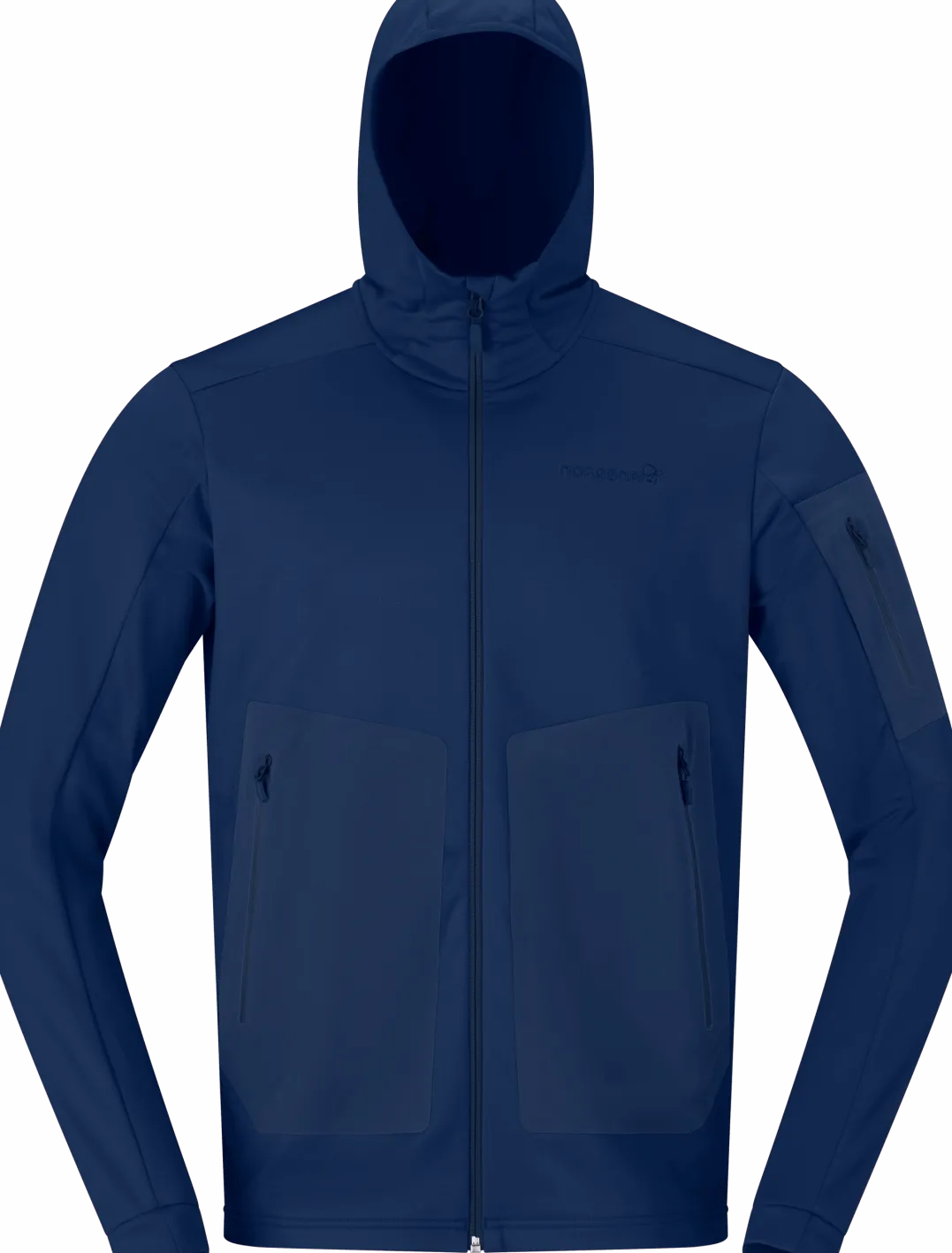 Norrøna Men's Falketind Warm Stretch Hood Indigo Night Blue