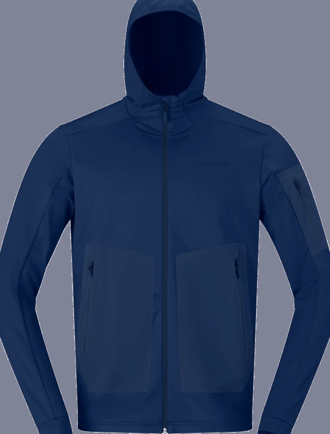 Norrøna Men's Falketind Warm Stretch Hood Indigo Night Blue