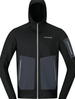 Norrøna Men's Falketind Warm Stretch Hood Caviar Black