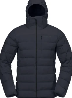 Norrøna Men's Femund Down700 Zip Hood Caviar Black
