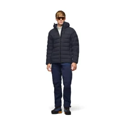 Norrøna Men's Femund Down700 Zip Hood Caviar Black