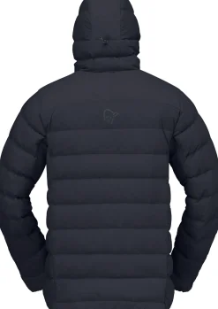 Norrøna Men's Femund Down700 Zip Hood Caviar Black
