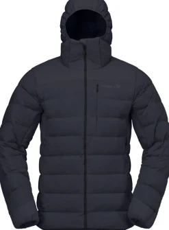 Norrøna Men's Femund Down700 Zip Hood Caviar Black
