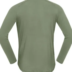 Norrøna Men's Femund PureUll Long Sleeve Deep Lichen Green