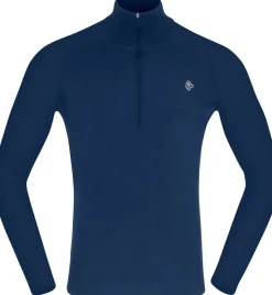 Norrøna Men's Femund PureUll Zip Neck Indigo Night