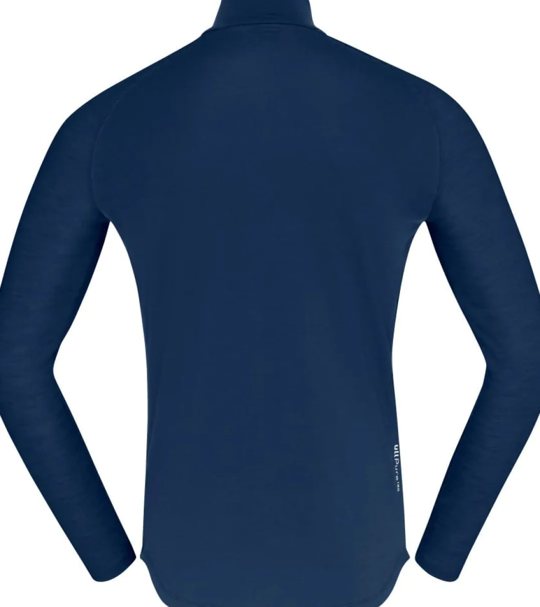 Norrøna Men's Femund PureUll Zip Neck Indigo Night