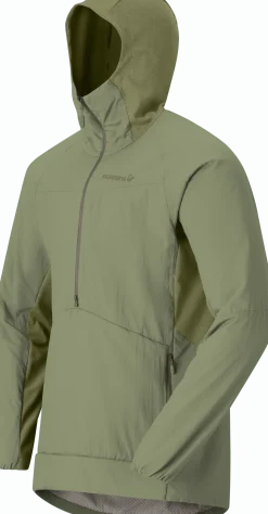 Norrøna Men's Møre Octa Zip HoodDeep Lichen Green