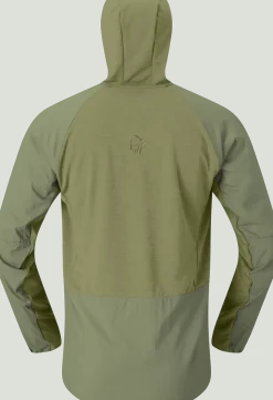 Norrøna Men's Møre Octa Zip HoodDeep Lichen Green