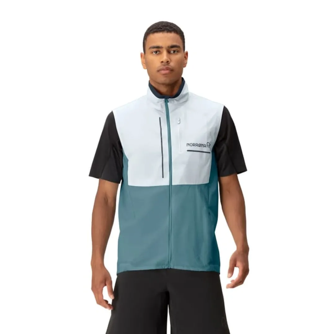 Norrøna Men's Senja Aero90 Vest Snow White