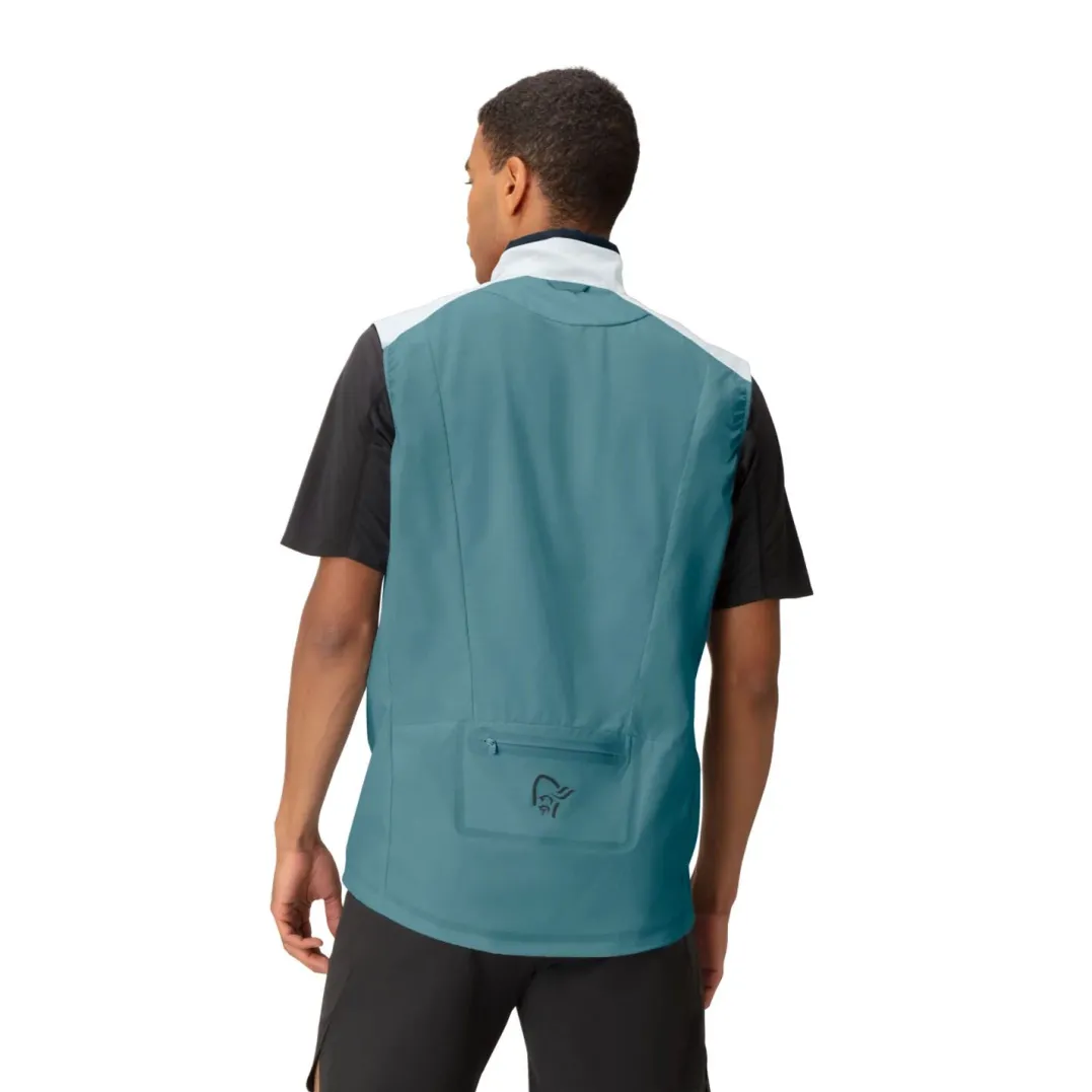 Norrøna Men's Senja Aero90 Vest Snow White