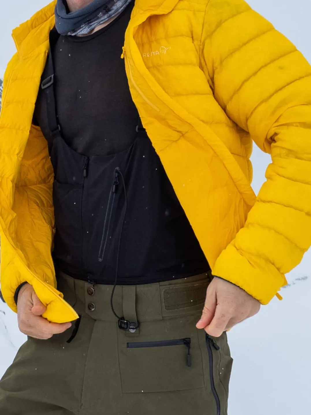 Norrøna Men's Ski/Snowboard Bib Caviar