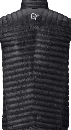 Norrøna Men's Trollveggen Superlight Down Vest Caviar Black