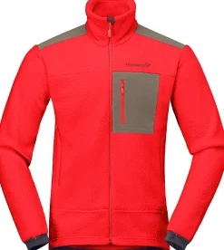 Norrøna Men's Trollveggen Warm3 Jacket Flame Scarlet
