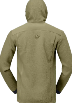 Norrøna Men's Trollveggen Warm3 Zip Hood Deep Lichen Green