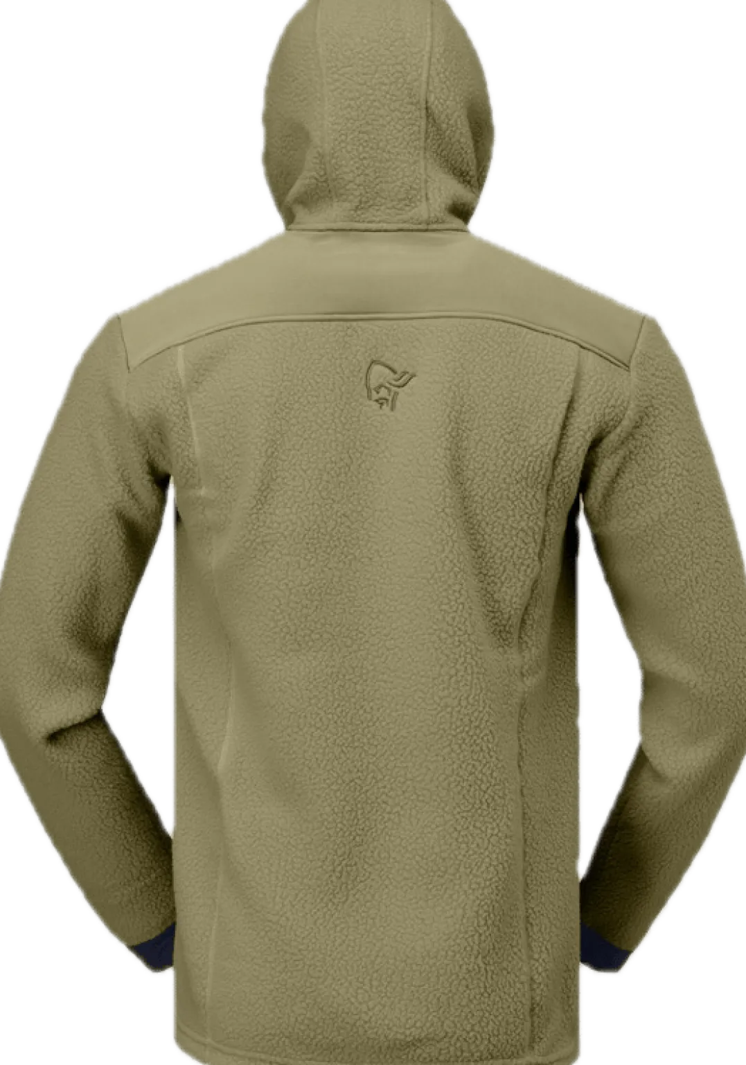 Norrøna Men's Trollveggen Warm3 Zip Hood Deep Lichen Green