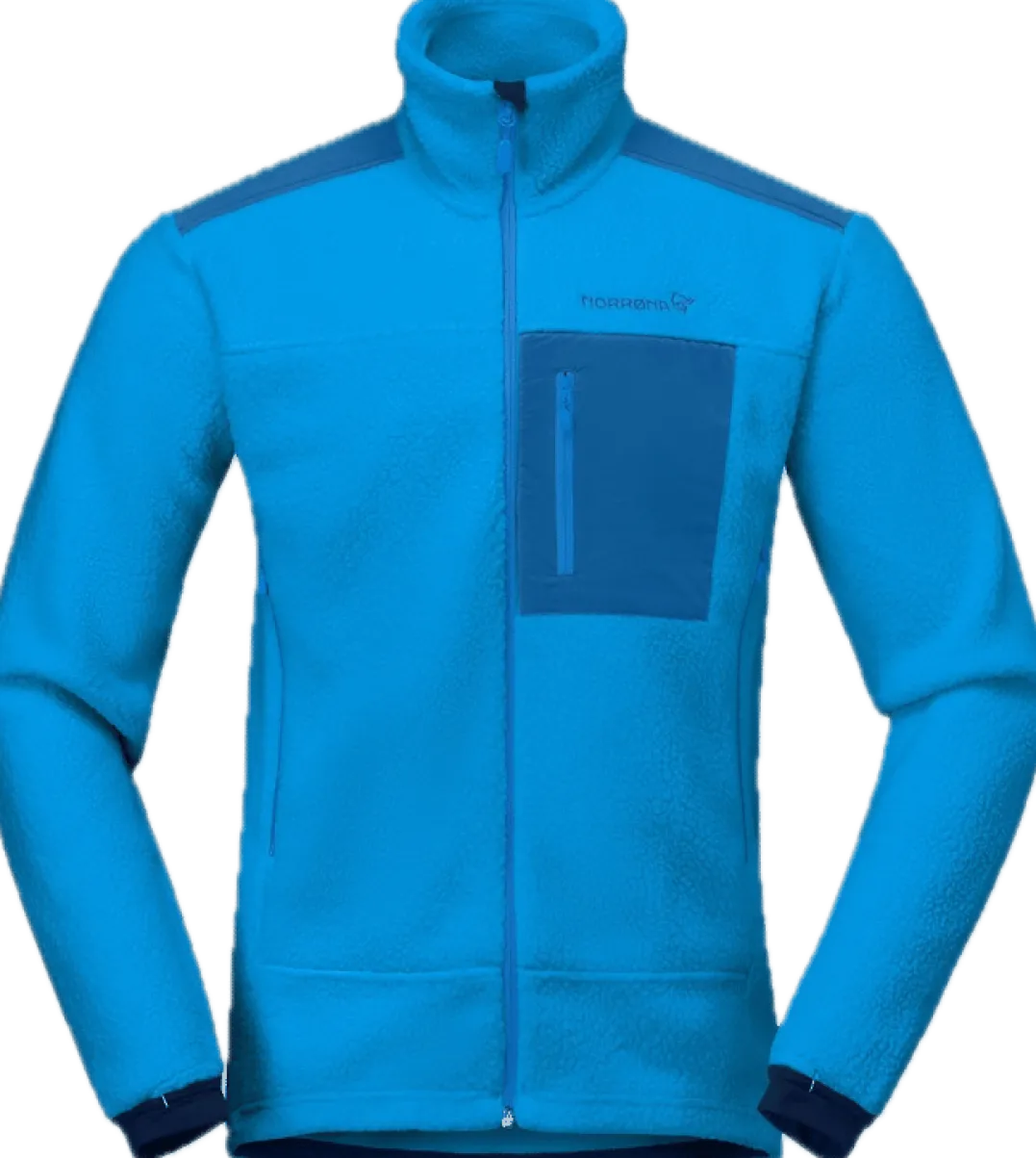 Norrøna Men's Trollveggen Warm3 Jacket Brilliant Blue/dark Blue