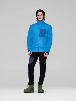 Norrøna Men's Trollveggen Warm3 Jacket Brilliant Blue/dark Blue