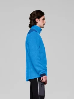 Norrøna Men's Trollveggen Warm3 Jacket Brilliant Blue/dark Blue