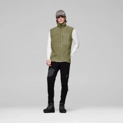 Norrøna Men's Trollveggen Warm3 Vest Deep Lichen Green
