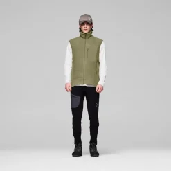 Norrøna Men's Trollveggen Warm3 Vest Deep Lichen Green
