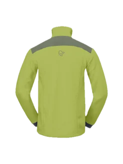 Norrøna Men's Trollveggen Warm3 Jacket Dark Citron/deep Lichen Green