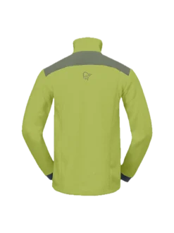 Norrøna Men's Trollveggen Warm3 Jacket Dark Citron/deep Lichen Green