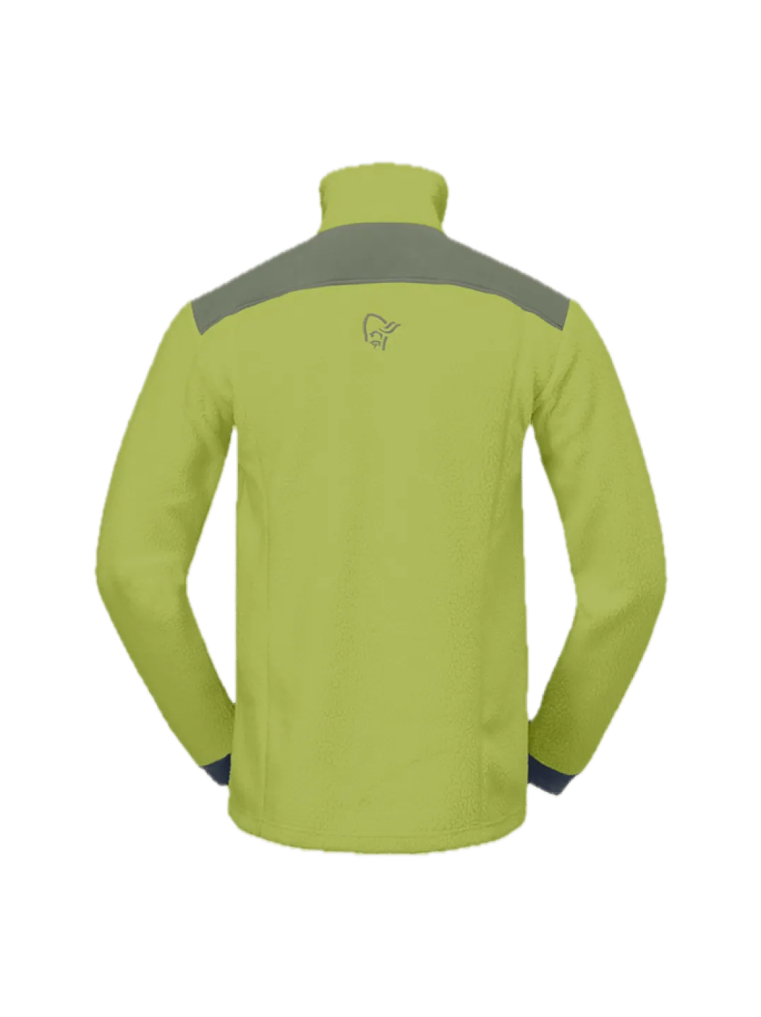 Norrøna Men's Trollveggen Warm3 Jacket Dark Citron/deep Lichen Green