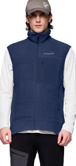 Norrøna Men's Trollveggen Warm3 Vest Indigo Night