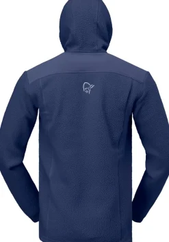Norrøna Men's Trollveggen Warm3 Zip Hood Indigo Night