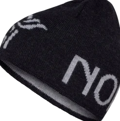 Norrøna /29 Merinoull Logo Beanie Caviar Melange