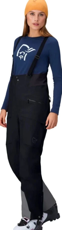 Norrøna Møre Gore-Tex Salopette W'S Caviar